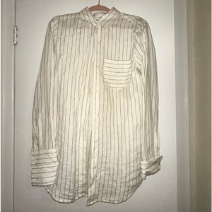 Michael Kors linen button up shirt